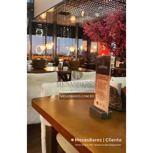 MesasBares | Cliente - Alpinne Cafeteria e Restaurante  - Porto Alegre - RS